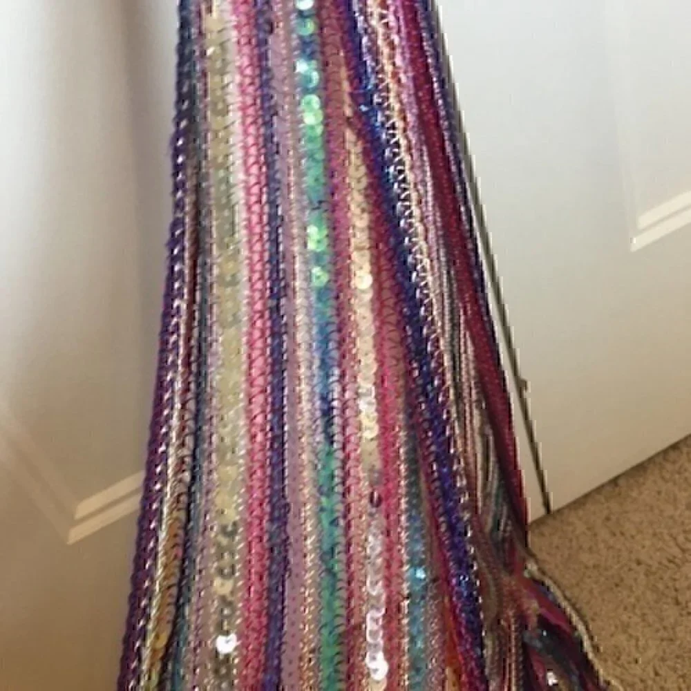 Girls Justice sequin scarf